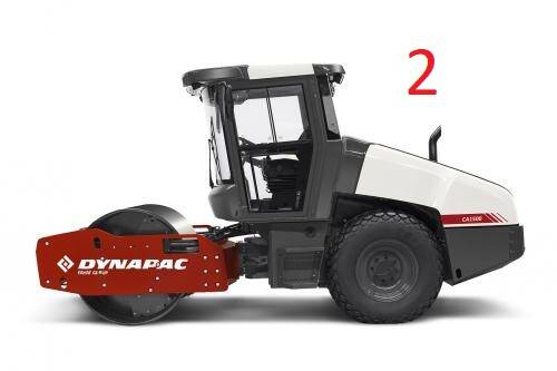Грунтовый каток Динапак CA1500D